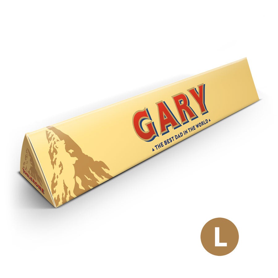 Novelty chocolate Wrapper for Toblerone s//l i love you daddy funny fathers day